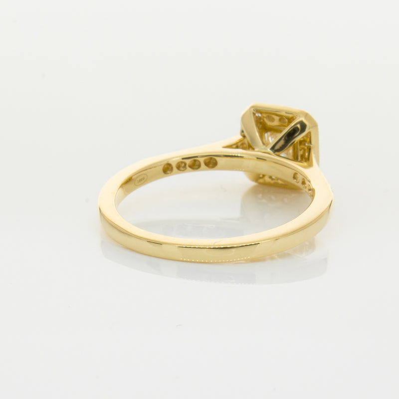 18ct Yellow Gold .50ct Diamond Mandalay Ring-Ring-Walker & Hall