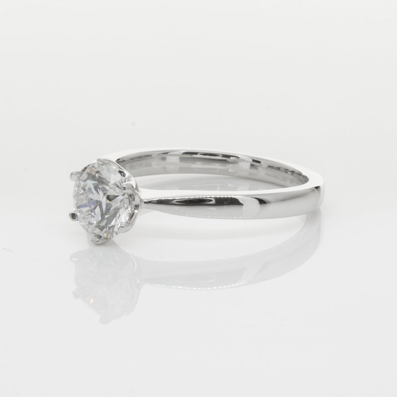 18ct White Gold 1.00ct Diamond Nova Ring-Ring-Walker & Hall