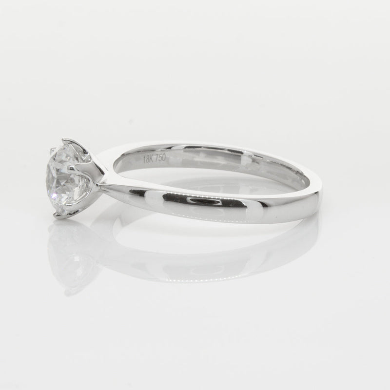 18ct White Gold 1.00ct Diamond Nova Ring-Ring-Walker & Hall