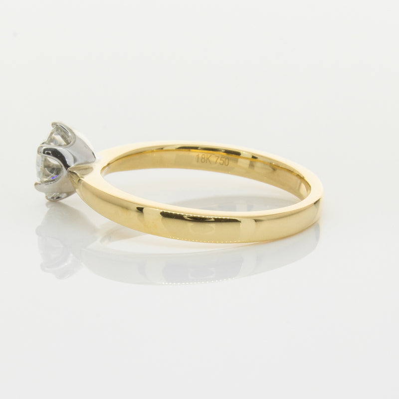 18ct Yellow Gold 1.01ct Diamond Nova Ring-Ring-Walker & Hall