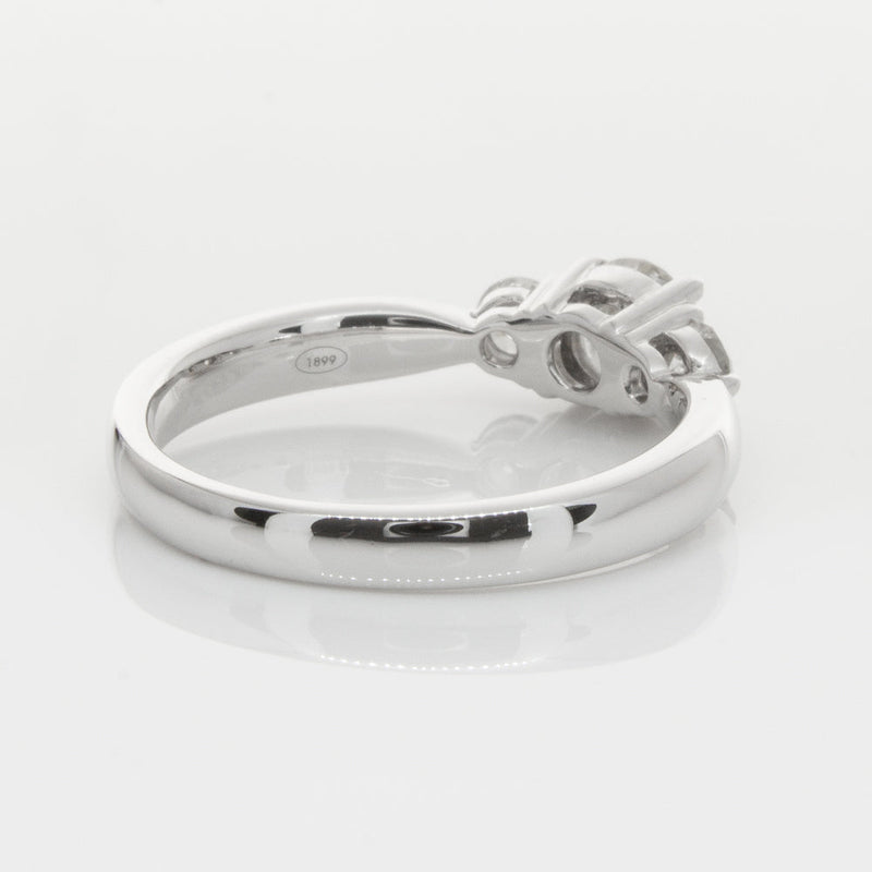 18ct White Gold .50ct Diamond Elysian Ring-Ring-Walker & Hall
