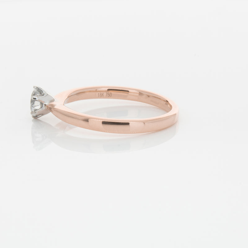 18ct Rose Gold .50ct Diamond Nova Ring-Ring-Walker & Hall