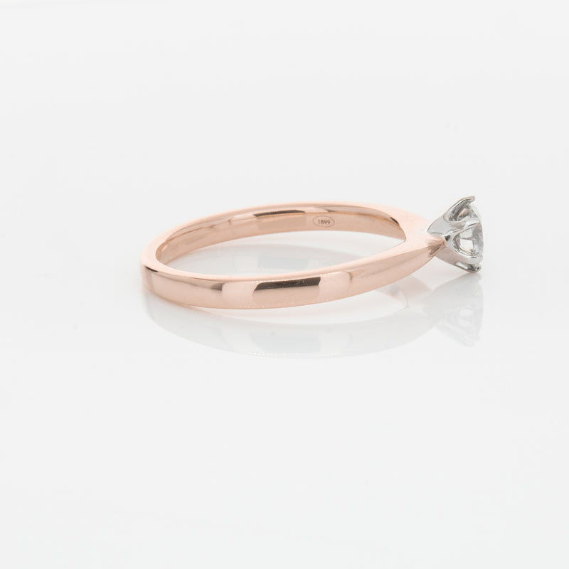 18ct Rose Gold .50ct Diamond Nova Ring-Ring-Walker & Hall