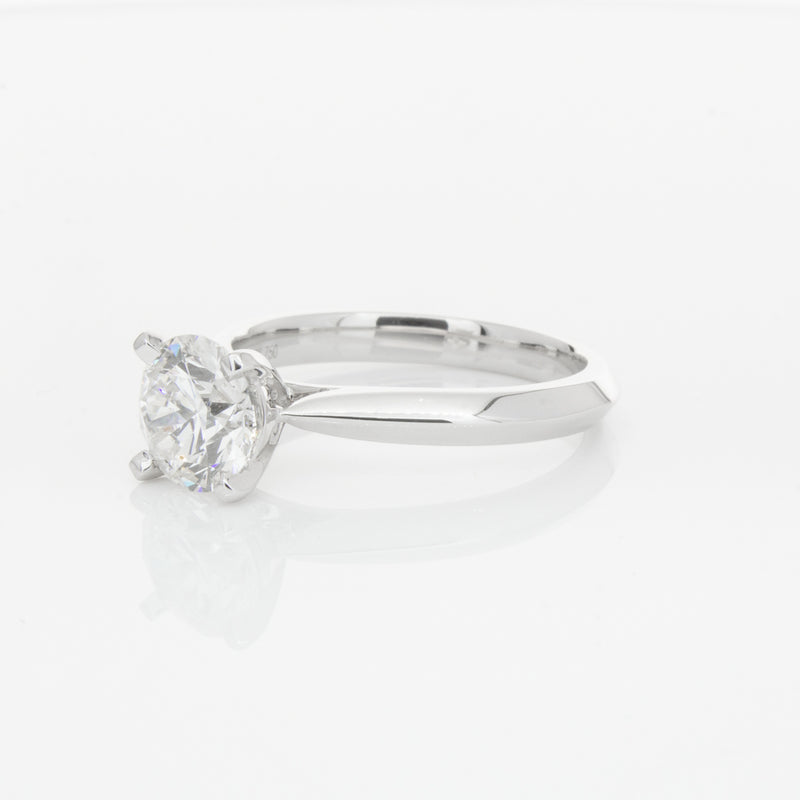 18ct White Gold 1.51ct Diamond Venetian Ring-Ring-Walker & Hall