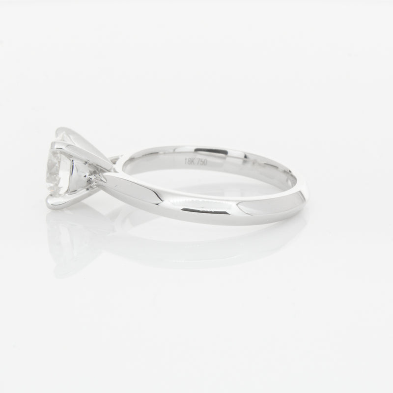 18ct White Gold 1.51ct Diamond Venetian Ring-Ring-Walker & Hall