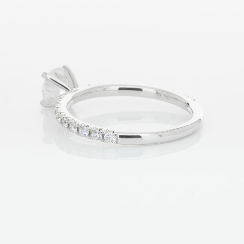18ct White Gold .70ct Diamond Comet Ring-Ring-Walker & Hall