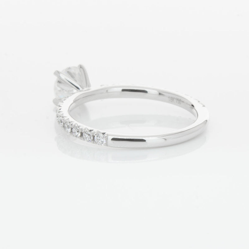 18ct White Gold .70ct Diamond Comet Ring-Ring-Walker & Hall