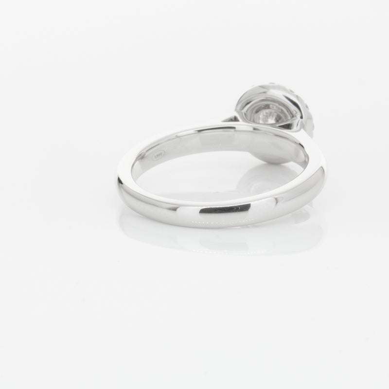 18ct White Gold .51ct Diamond Eclipse Ring-Ring-Walker & Hall