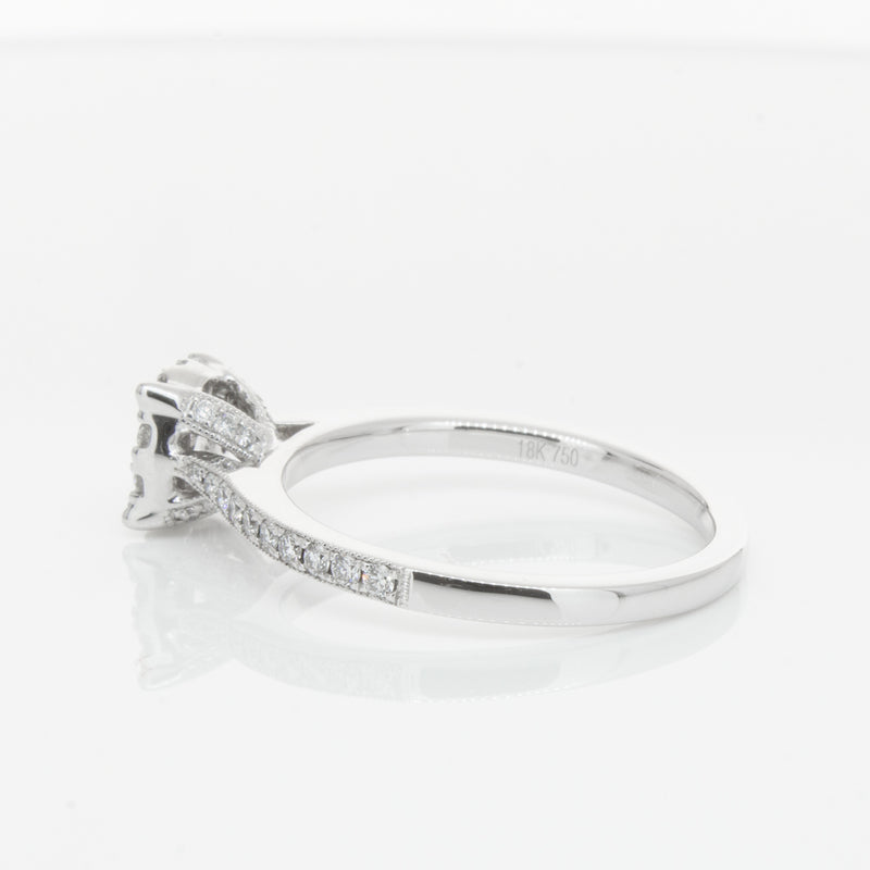 18ct White Gold Diamond Galaxis Ring-Ring-Walker & Hall