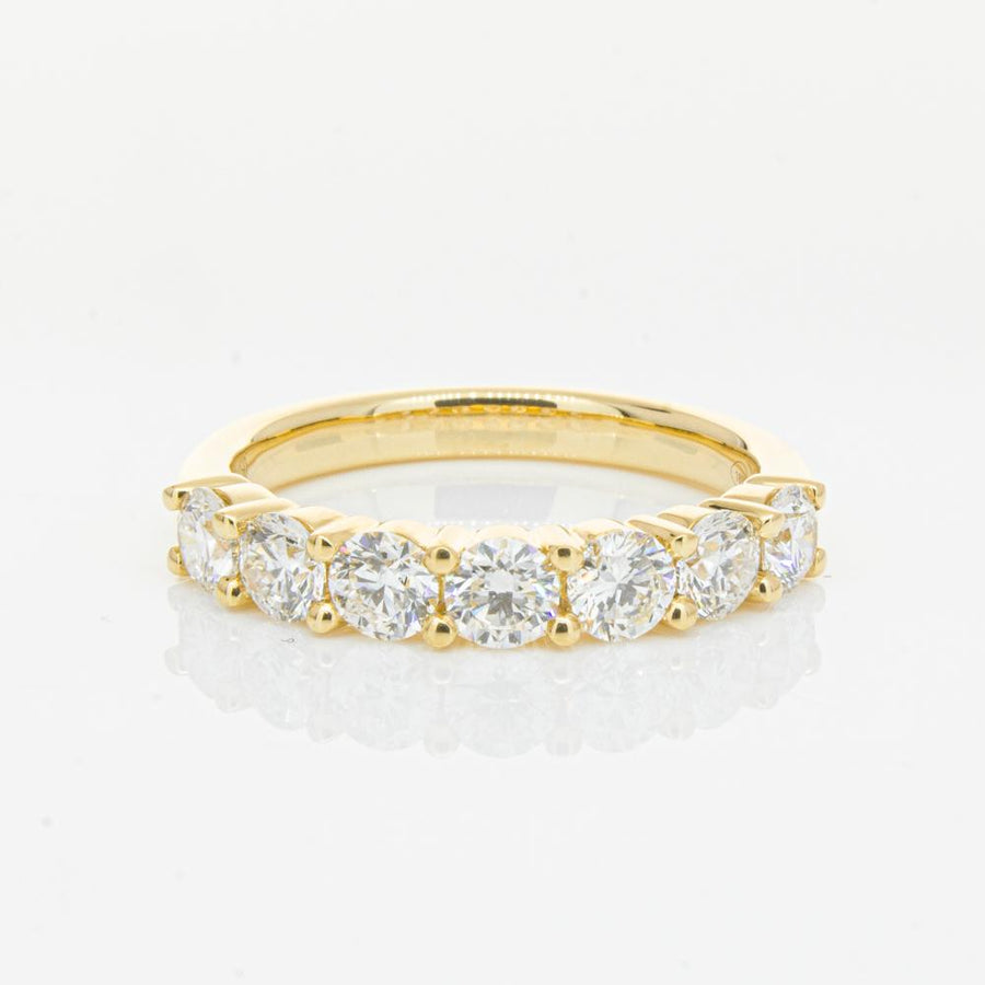 18ct Yellow Gold 1.30ct Diamond Panorama Ring-Ring-Walker & Hall