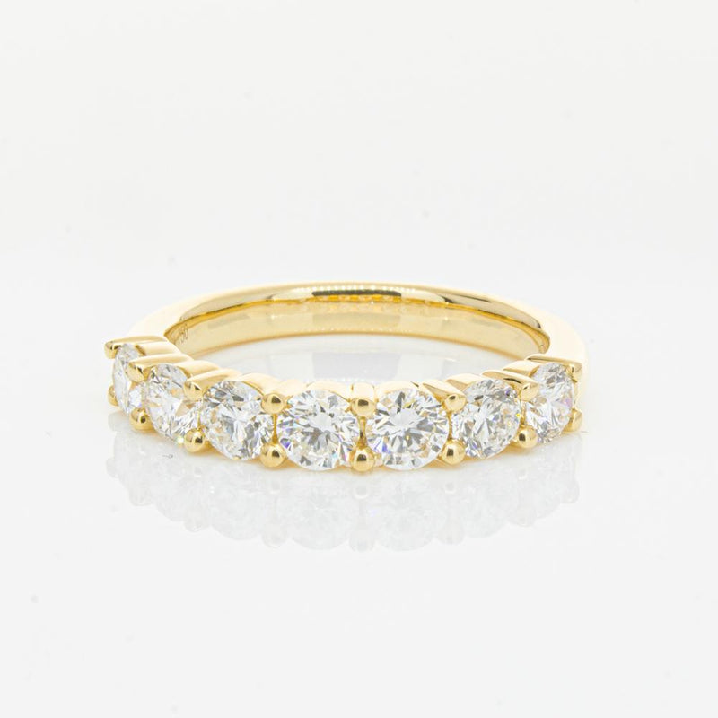 18ct Yellow Gold 1.30ct Diamond Panorama Ring-Ring-Walker & Hall