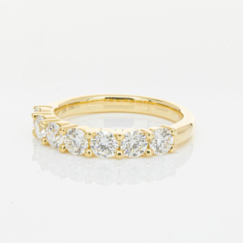 18ct Yellow Gold 1.30ct Diamond Panorama Ring-Ring-Walker & Hall