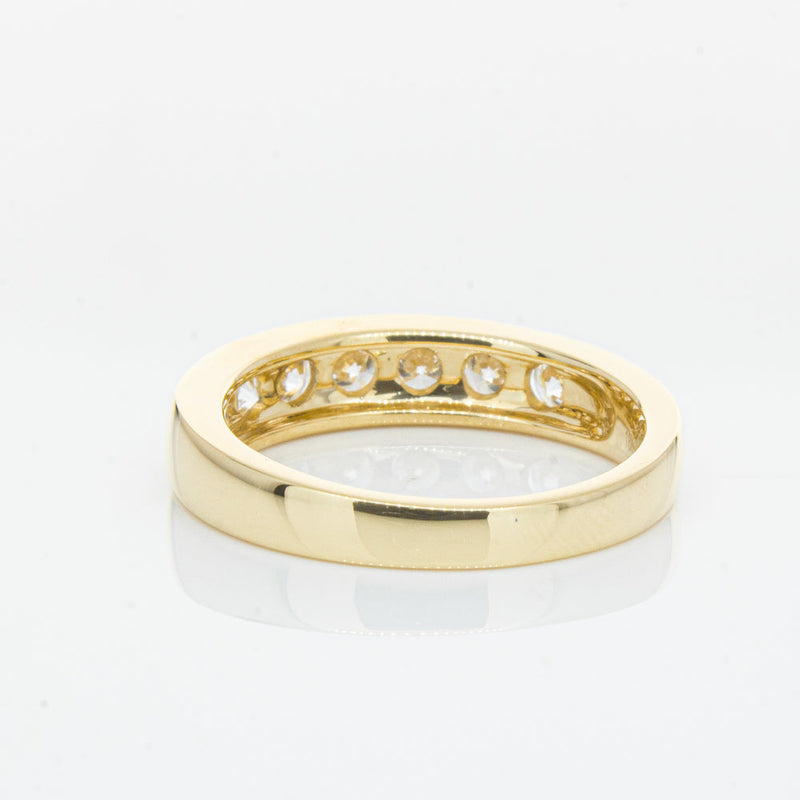 18ct Yellow Gold 1.00ct Diamond Tigris Ring-Ring-Walker & Hall