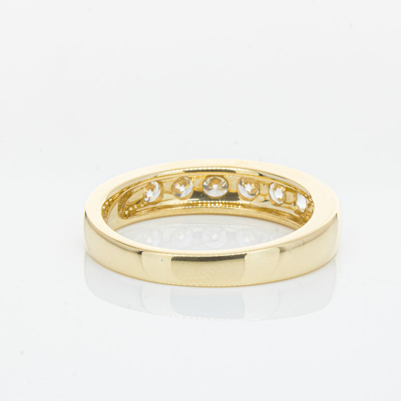 18ct Yellow Gold 1.00ct Diamond Tigris Ring-Ring-Walker & Hall