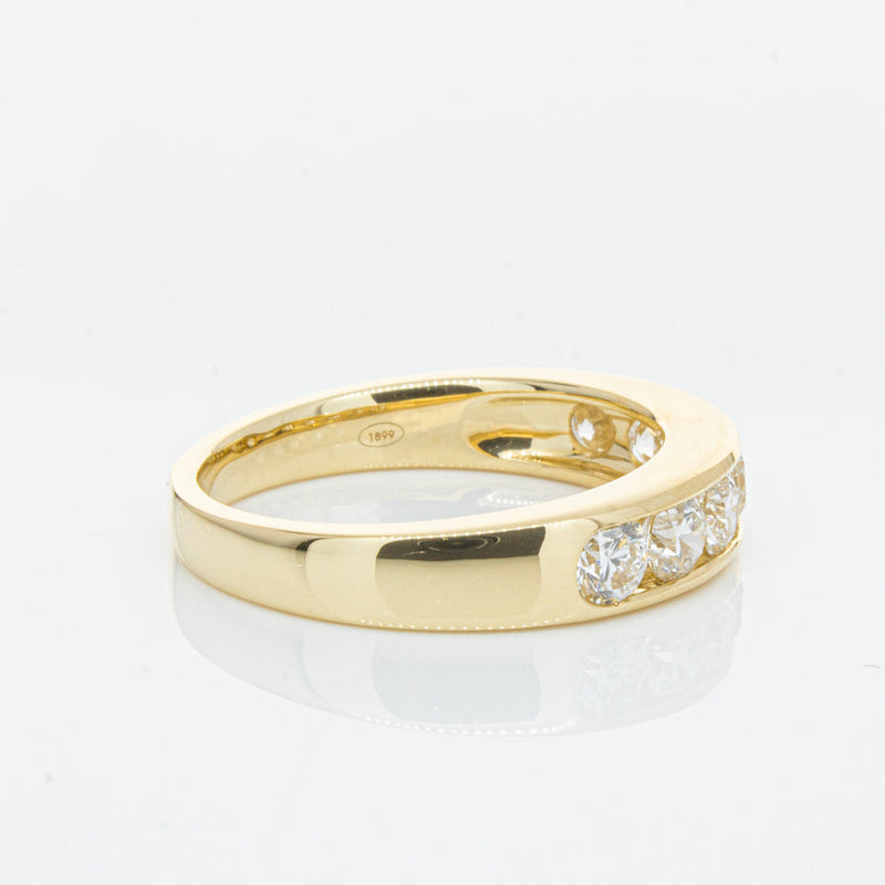 18ct Yellow Gold 1.00ct Diamond Tigris Ring-Ring-Walker & Hall
