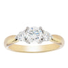 18ct Yellow Gold .70ct Diamond Elysian Ring-Ring-Walker & Hall