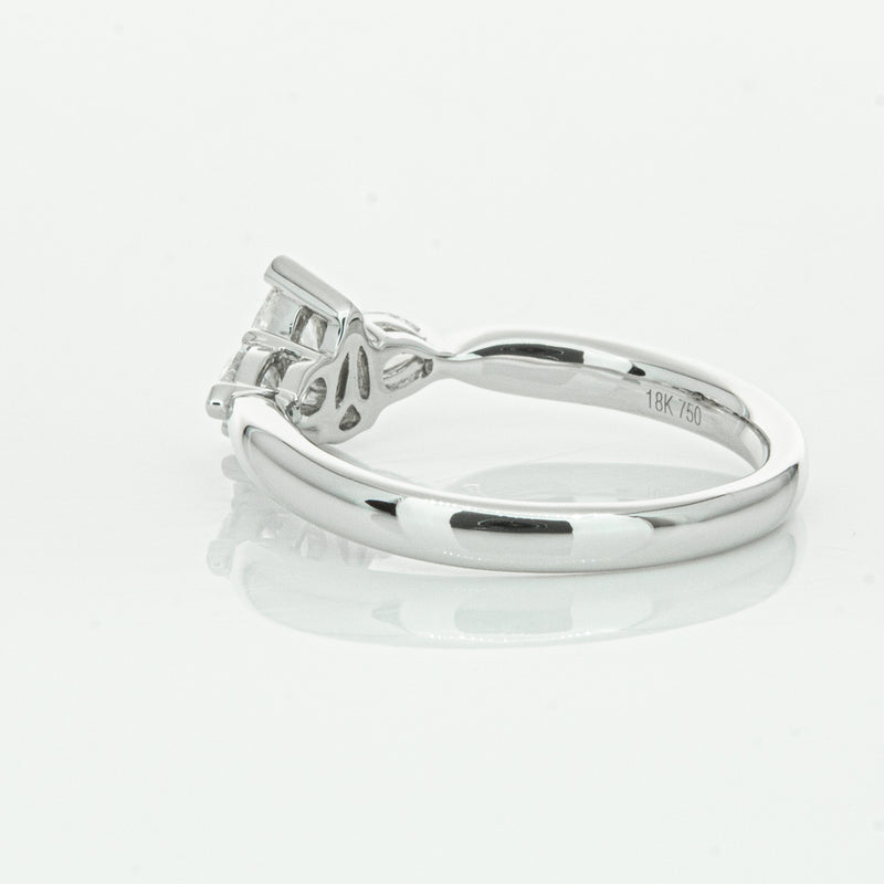 18ct White Gold .52ct Pear Cut Diamond Ayla Ring-Ring-Walker & Hall