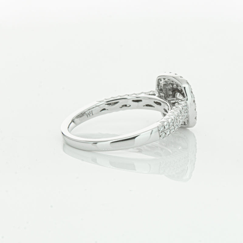 14ct White Gold Diamond Lumiere Ring-Ring-Walker & Hall