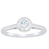 18ct White Gold .71ct Diamond Natalia Ring-Ring-Walker & Hall