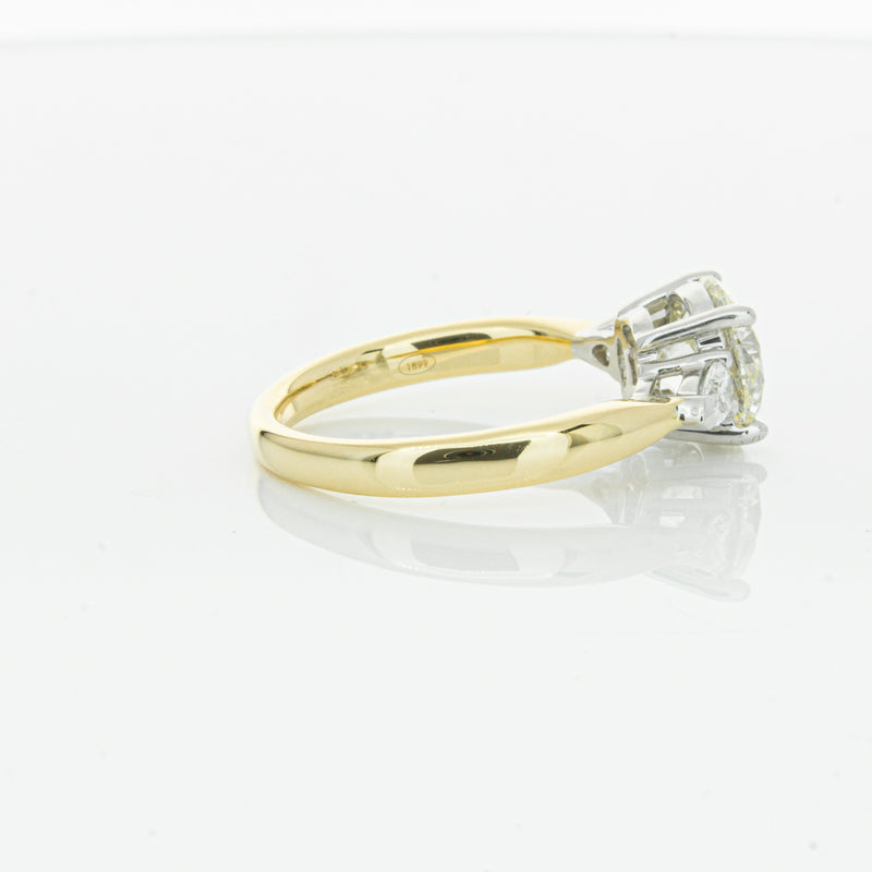 18ct Yellow Gold 2.01ct Diamond Ayla Ring-Ring-Walker & Hall