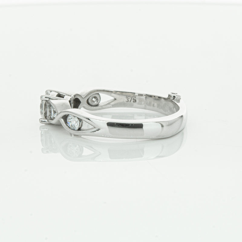 Deja Vu 9ct White Gold .50ct Diamond Ring-Ring-Walker & Hall