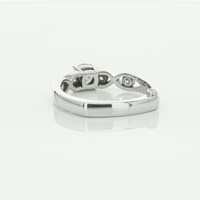 Deja Vu 9ct White Gold .50ct Diamond Ring-Ring-Walker & Hall