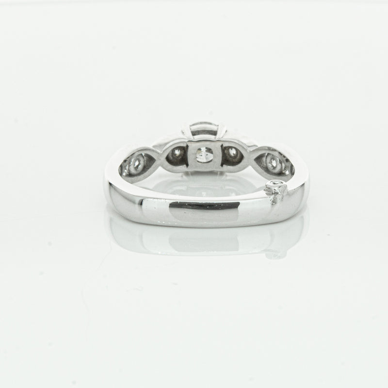Deja Vu 9ct White Gold .50ct Diamond Ring-Ring-Walker & Hall