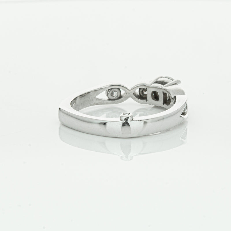 Deja Vu 9ct White Gold .50ct Diamond Ring-Ring-Walker & Hall