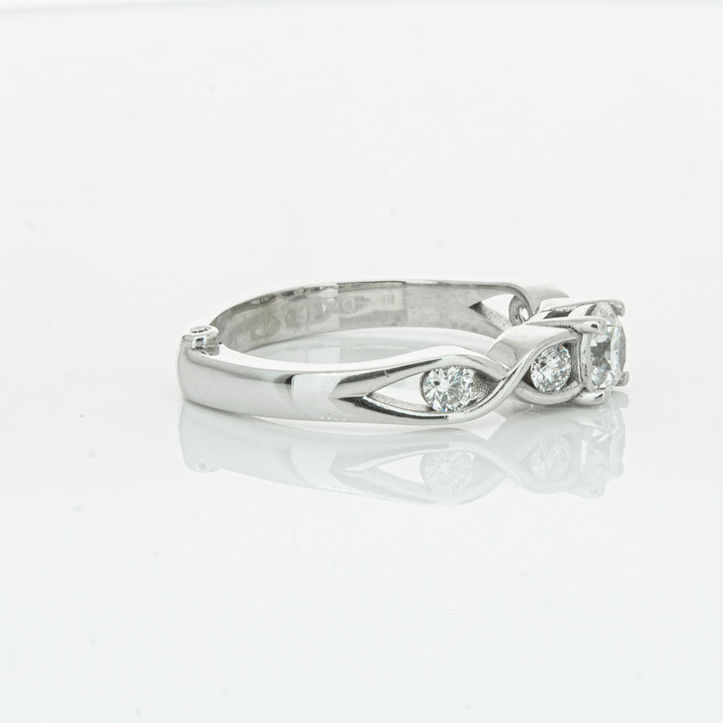 Deja Vu 9ct White Gold .50ct Diamond Ring-Ring-Walker & Hall