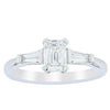 18ct White Gold .80ct Diamond Ring-Ring-Walker & Hall