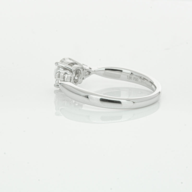 18ct White Gold 1.00ct Diamond Ayla Ring-Ring-Walker & Hall