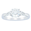 18ct White Gold 1.00ct Diamond Ayla Ring-Ring-Walker & Hall