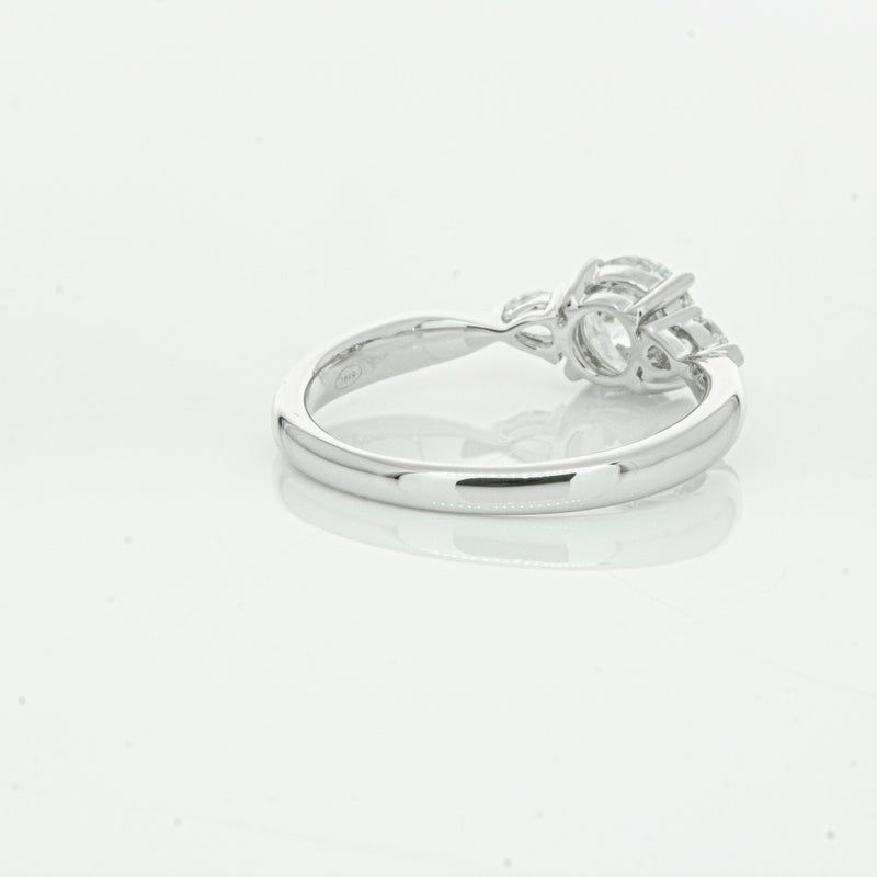 18ct White Gold 1.00ct Diamond Ayla Ring-Ring-Walker & Hall