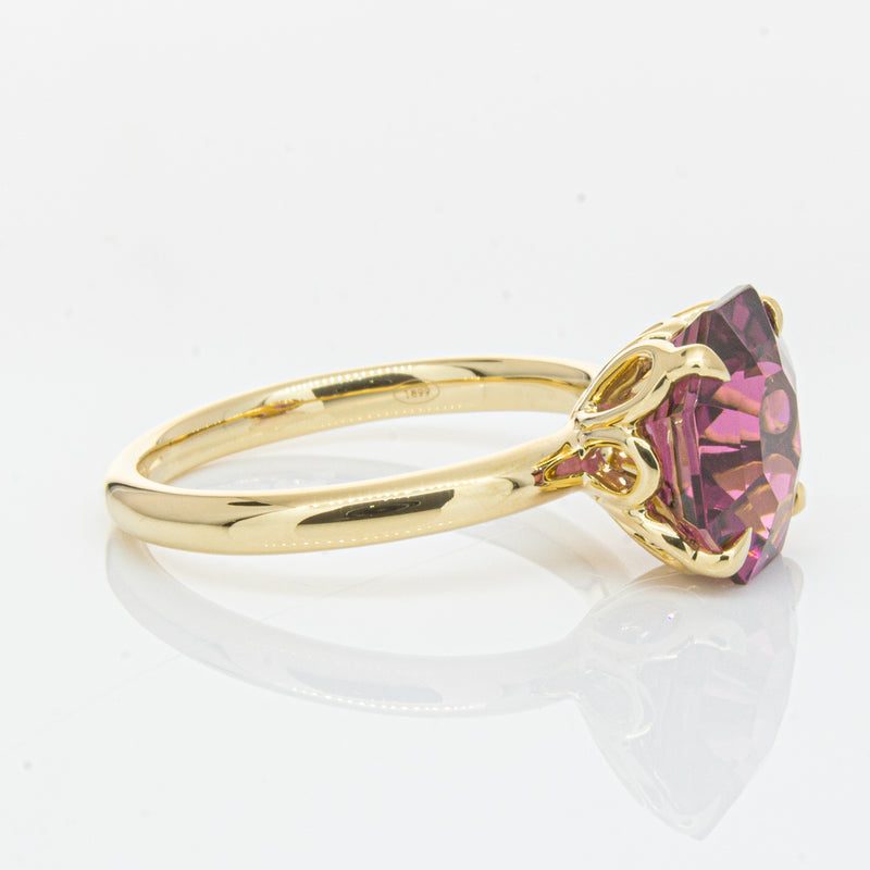 18ct Yellow Gold Pink Tourmaline Octavia Ring-Ring-Walker & Hall