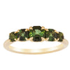 18ct Yellow Gold Five Stone Tourmaline Octavia Ring-Ring-Walker & Hall