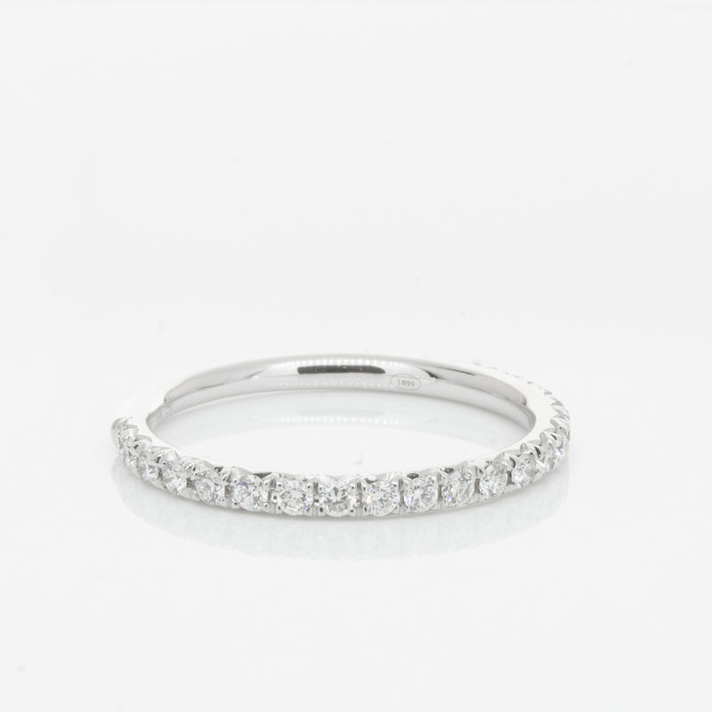 18ct White Gold .34ct Diamond Comet Band-Ring-Walker & Hall