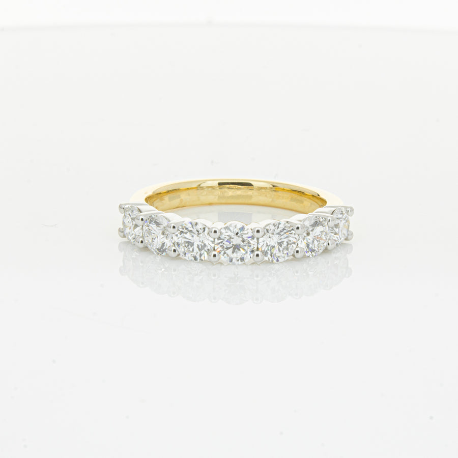 18ct Yellow Gold 1.50ct Diamond Panorama Ring-Ring-Walker & Hall