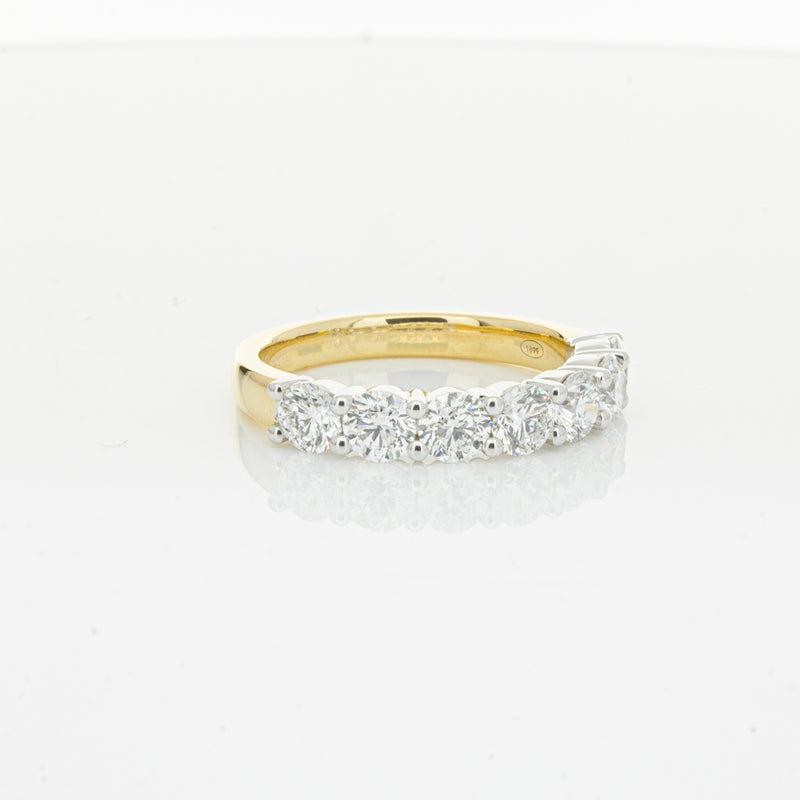 18ct Yellow Gold 1.50ct Diamond Panorama Ring-Ring-Walker & Hall
