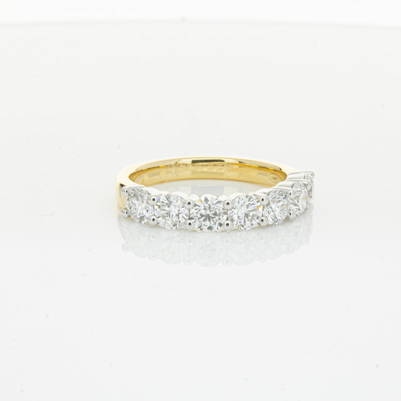18ct Yellow Gold 1.50ct Diamond Panorama Ring-Ring-Walker & Hall