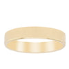 18ct Yellow Gold 3.5mm Square Profile Band-Ring-Walker & Hall