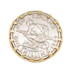 9ct Yellow Gold Ring with NZ Shilling-Ring-Walker & Hall