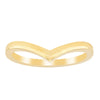 9ct Yellow Gold Chevron Band-Ring-Walker & Hall