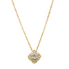 18ct Yellow Gold .24ct Diamond Paramount Pendant-Necklace-Walker & Hall