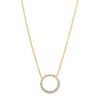 18ct Yellow Gold Diamond Aelia Pendant-Necklace-Walker & Hall