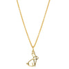9ct Yellow Gold Year Of The Rabbit Pendant-Necklace-Walker & Hall