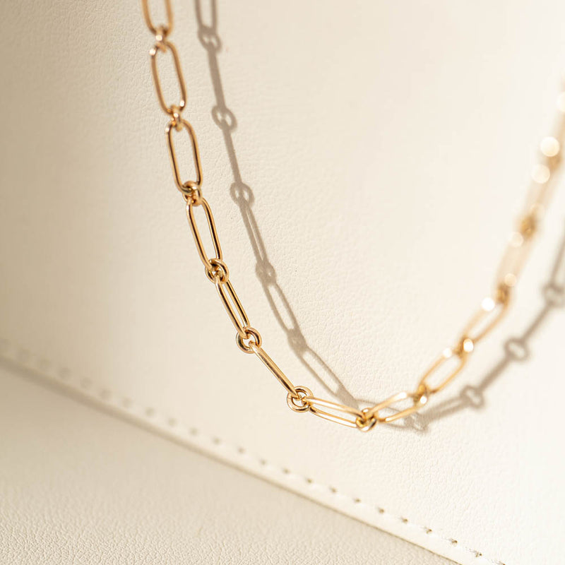 Recycled 9ct Yellow Gold 2nd Edition Chain-Necklace-Walker & Hall