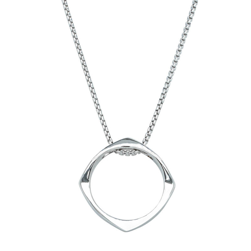 Sterling Silver Eos Pendant-Necklace-Walker & Hall