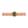 Vintage 9ct Rose Gold Quartz Brooch-Brooch-Walker & Hall