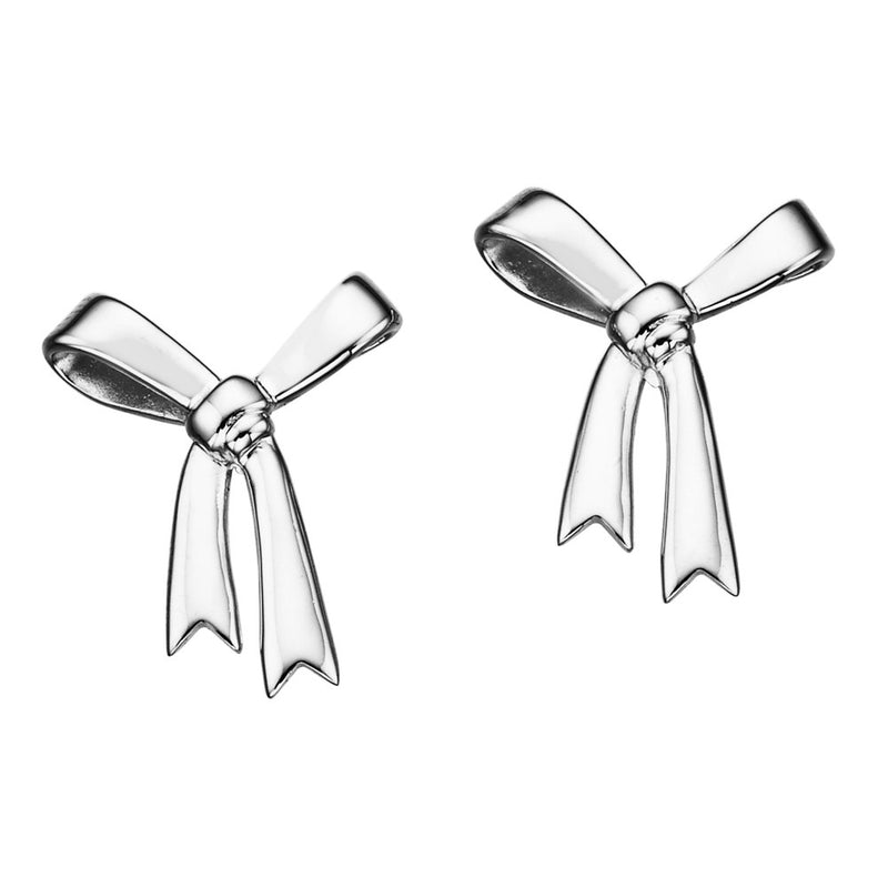 Karen Walker Bow Studs - Sterling Silver-Earrings-Walker & Hall