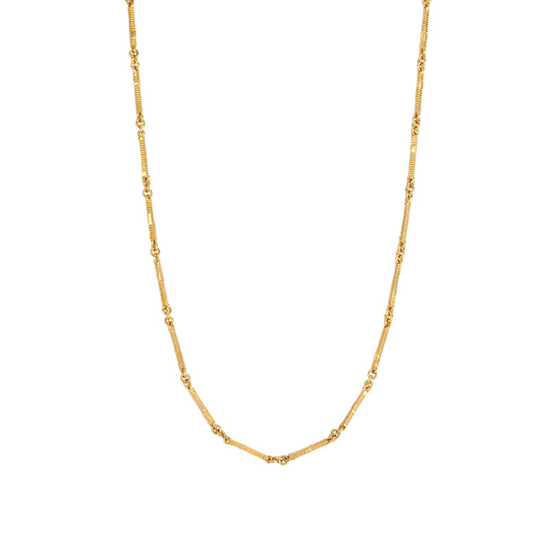 Zoe & Morgan Ameena Chain - Gold Vermeil-Necklace-Walker & Hall